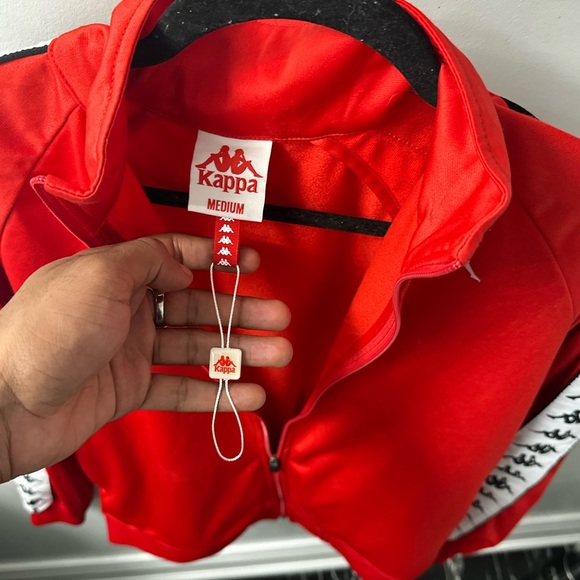Kappa Red Track Jacket - Picture 3 of 6